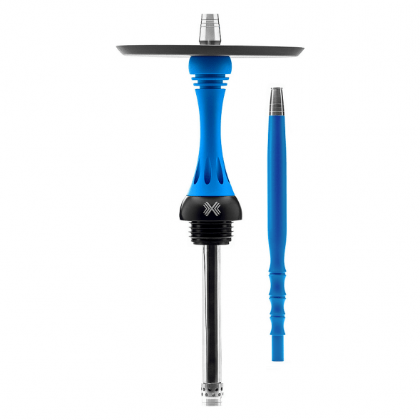Кальян Alpha Hookah - Model X Blue Matte (без колбы) купить в Барнауле