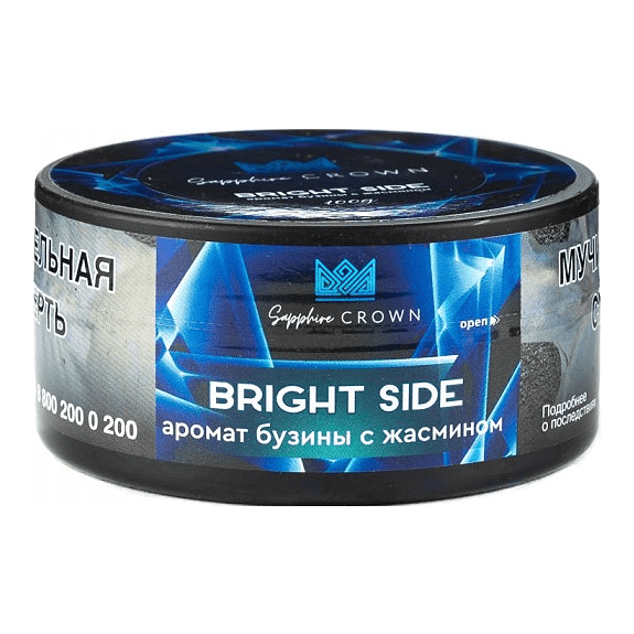 Табак Sapphire Crown - Bright Side (Бузина с Жасмином, 25 грамм) купить в Барнауле