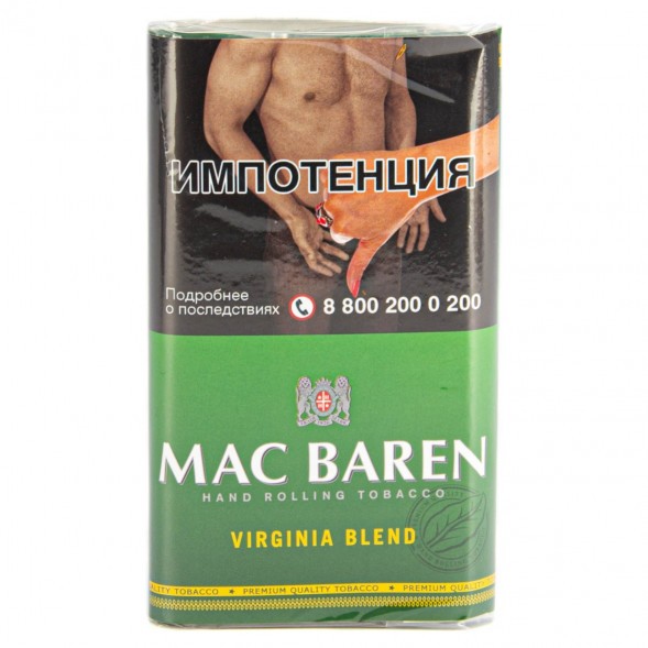 Табак сигаретный Mac Baren - Virginia Blend (40 грамм) купить в Барнауле