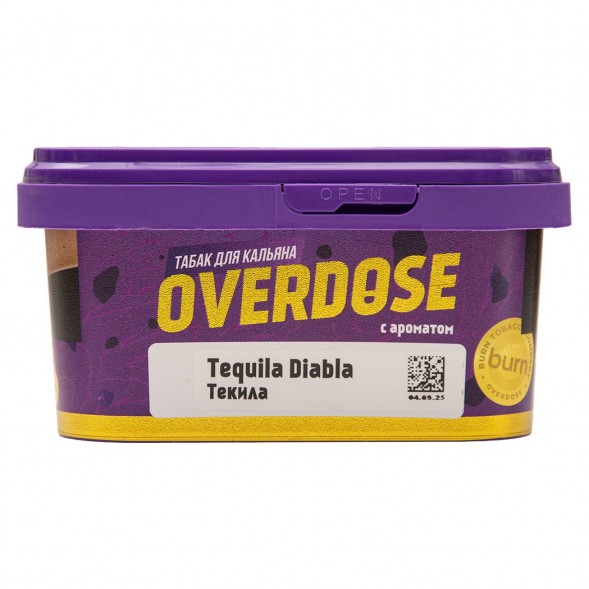 Табак Overdose - Tequila Diabla (Текила, 200 грамм) купить в Барнауле