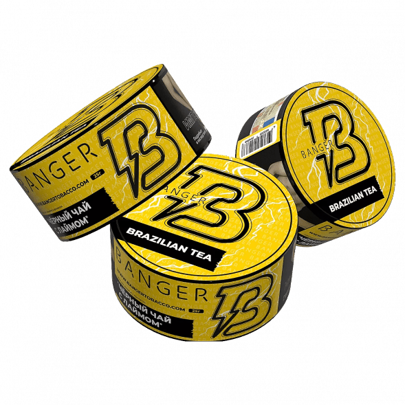 Табак Banger - Brazilian Tea (Чёрный Чай с Лаймом, 25 грамм) купить в Барнауле