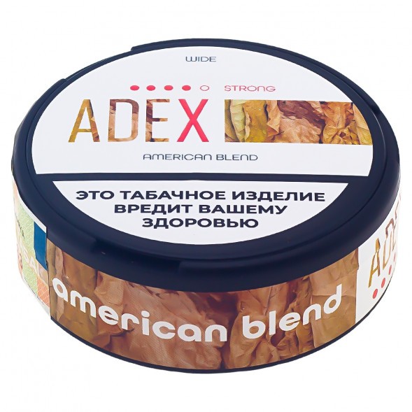 Табак жевательный ADEX STRONG - American Blend (Американский Бленд) купить в Барнауле