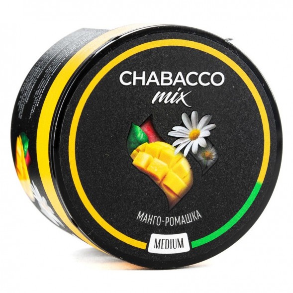 Смесь Chabacco MIX MEDIUM - Mango Camomile (Манго - Ромашка, 40 грамм) купить в Барнауле