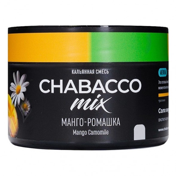 Смесь Chabacco MIX MEDIUM - Mango Camomile (Манго - Ромашка, 40 грамм) купить в Барнауле