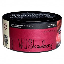 Табак Trofimoff's Burley - Wild Strawberry (Дикая Клубника, 25 грамм)