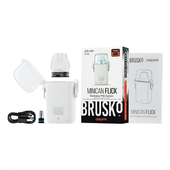 Электронная сигарета Brusko - Minican Flick (Розовый) купить в Барнауле