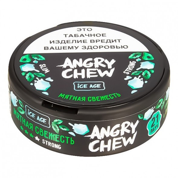 Табак жевательный Angry Chew Slim Strong - Мятная Свежесть (12 грамм) купить в Барнауле