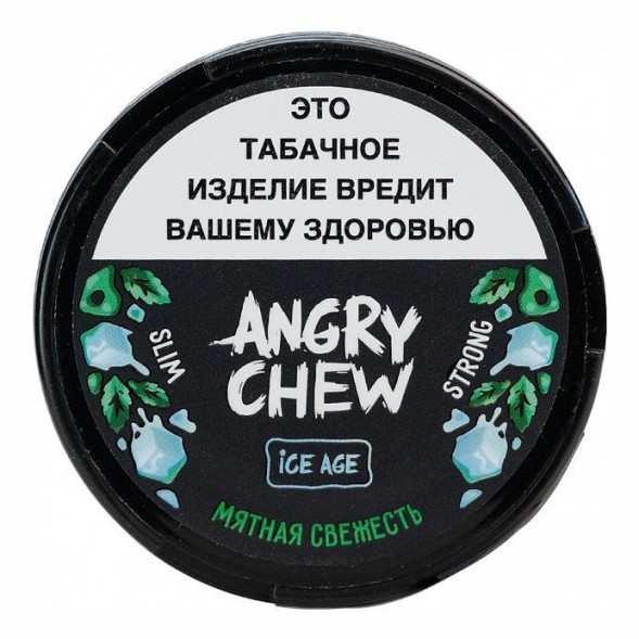 Табак жевательный Angry Chew Slim Strong - Мятная Свежесть (12 грамм) купить в Барнауле