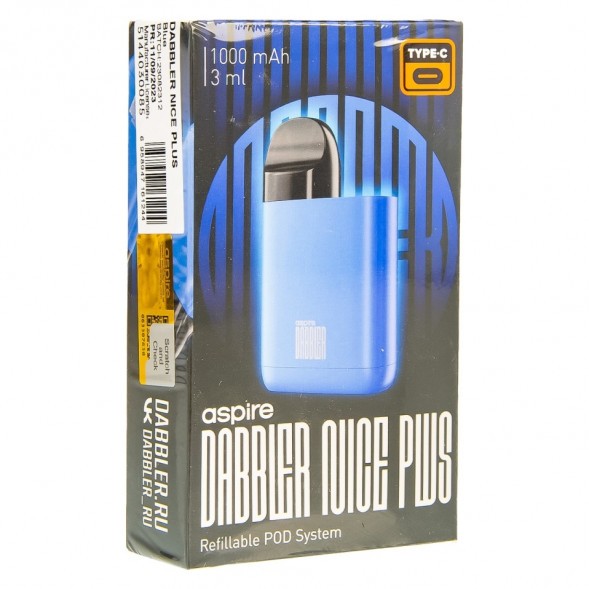 Электронная сигарета Brusko - Dabbler Nice Plus (Синий) купить в Барнауле