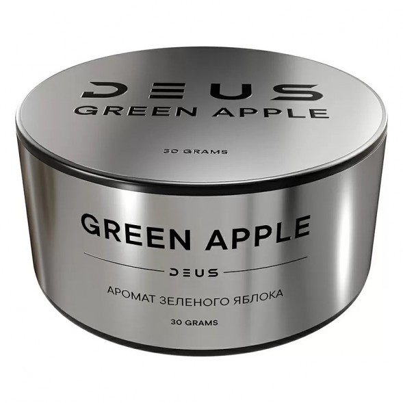 Табак Deus - Green Apple (Зелёное Яблоко, 30 грамм) купить в Барнауле