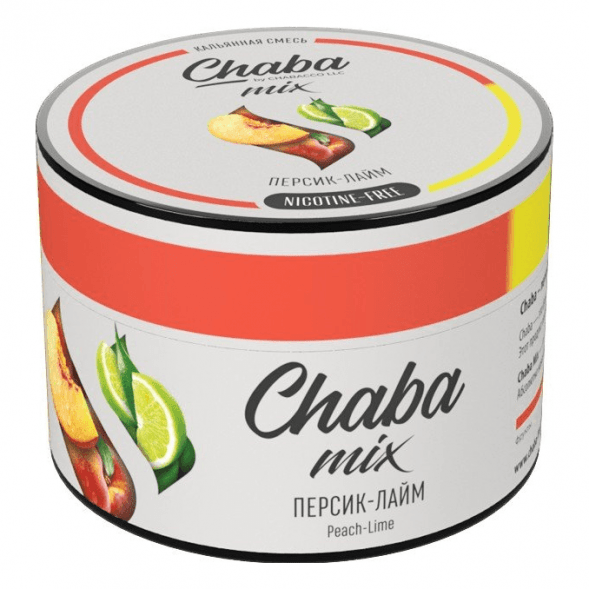 Смесь Chaba Mix - Peach-Lime (Персик и Лайм, 40 грамм) купить в Барнауле