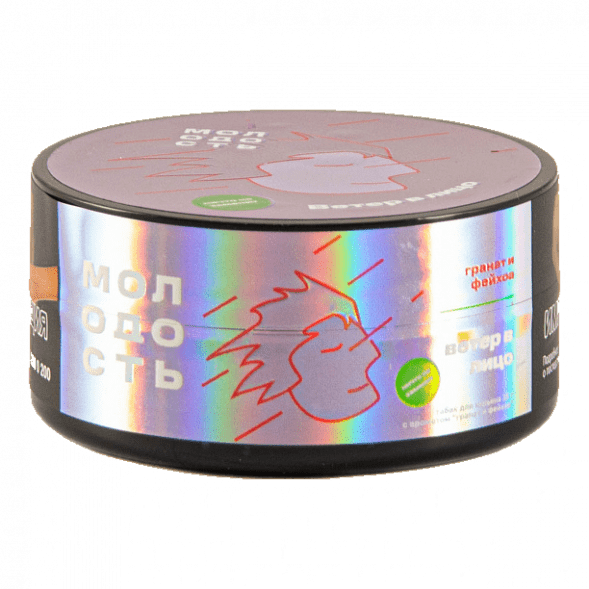 Табак Молодость - Ветер в Лицо (Гранат и Фейхоа, 25 грамм) купить в Барнауле