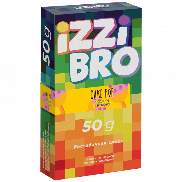 Смесь Izzi Bro - Cake Pop (Ягодное Пирожное, 50 грамм) купить в Барнауле