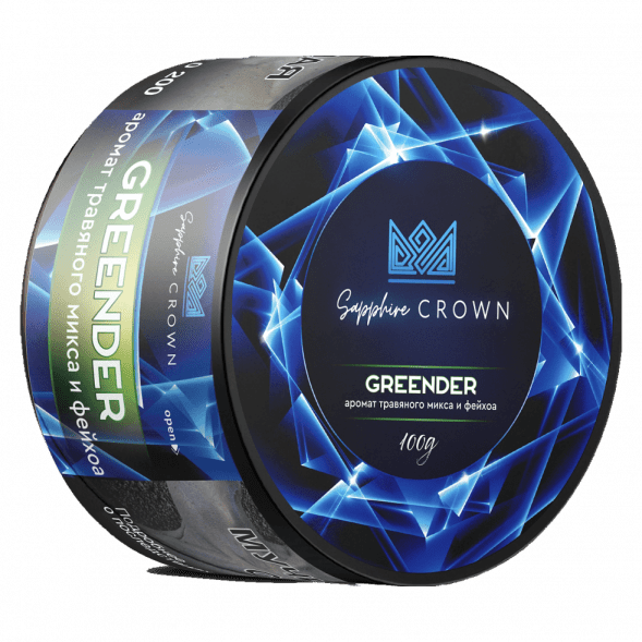 Табак Sapphire Crown - Greender (Травяной Микс и Фейхоа, 25 грамм) купить в Барнауле