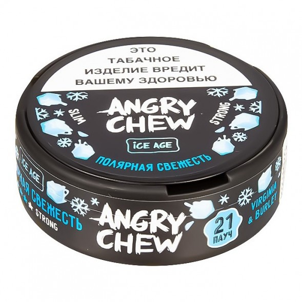 Табак жевательный Angry Chew Slim Strong - Полярная Свежесть (12 грамм) купить в Барнауле
