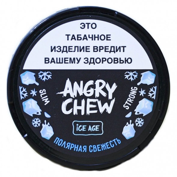 Табак жевательный Angry Chew Slim Strong - Полярная Свежесть (12 грамм) купить в Барнауле