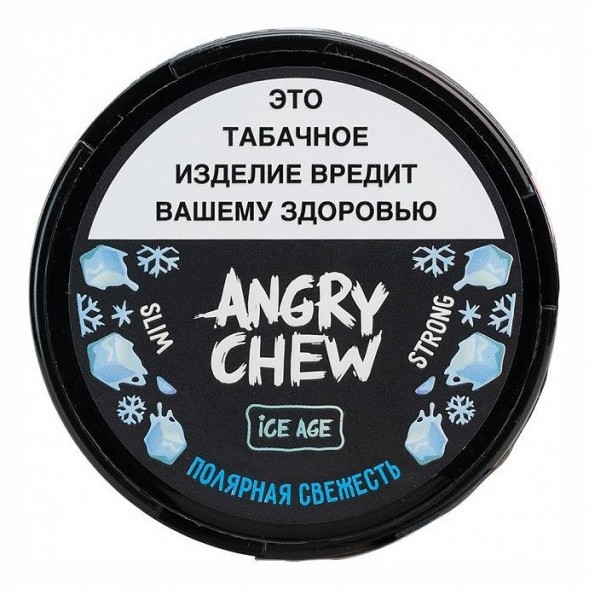 Табак жевательный Angry Chew Slim Strong - Полярная Свежесть (12 грамм) купить в Барнауле