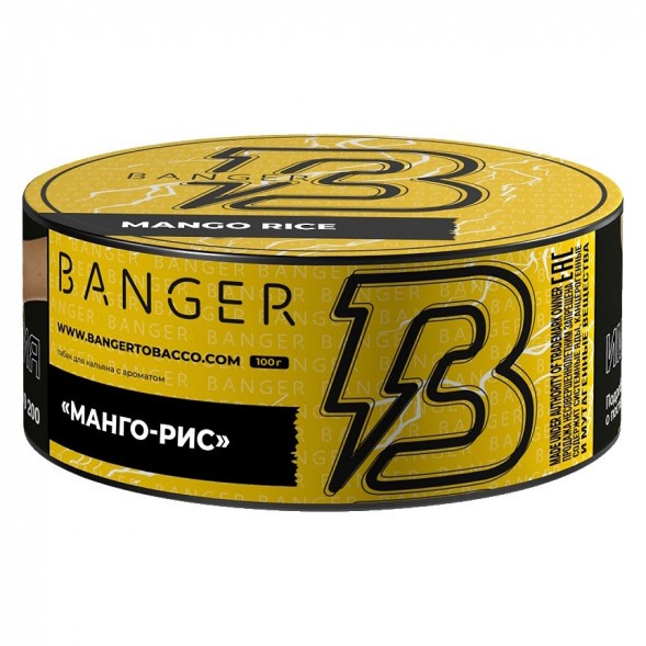Табак Banger - Mango Rice (Манго-Рис, 100 грамм) купить в Барнауле