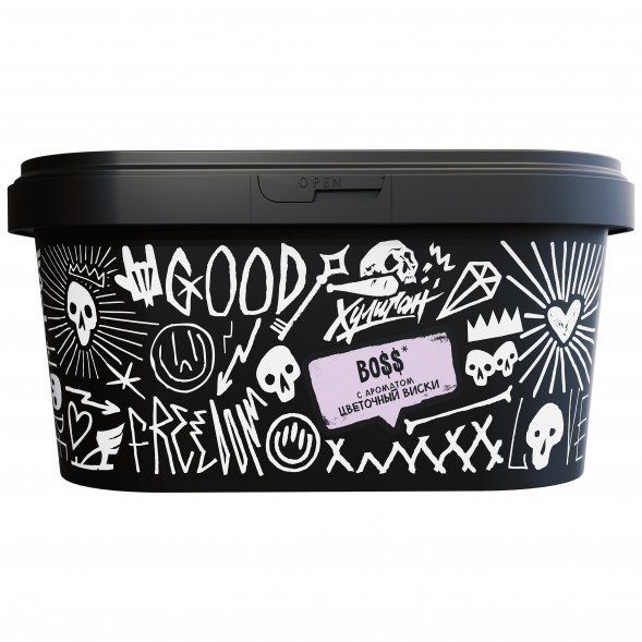 Табак Хулиган - BOSS (Цветочный Виски, 200 грамм) купить в Барнауле