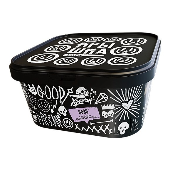 Табак Хулиган - BOSS (Цветочный Виски, 200 грамм) купить в Барнауле