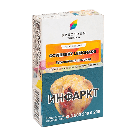 Табак Spectrum - Cowberry Lemonade (Брусничный Лимонад, 25 грамм) купить в Барнауле