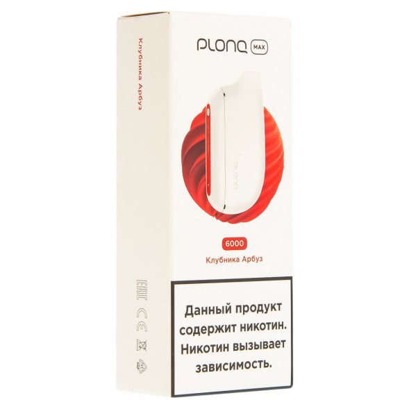 PLONQ MAX - Клубника Арбуз (6000 затяжек) купить в Барнауле