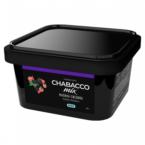 Смесь Chabacco MIX MEDIUM - Raspberry Blackberry (Малина-Ежевика, 200 грамм) купить в Барнауле