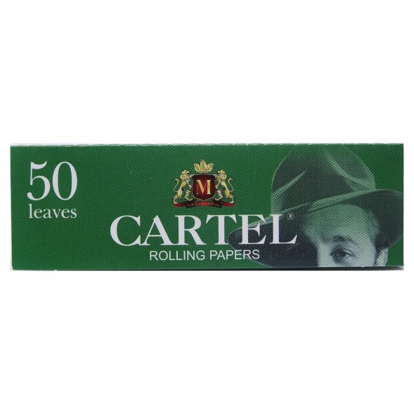 Бумага для самокруток Cartel - Green (50 штук) купить в Барнауле