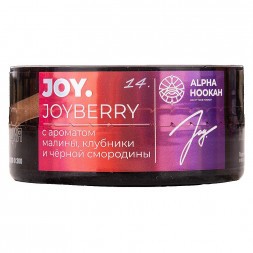Табак Joy - Joyberry (Малина, Клубника и Чёрная Смородина, 25 грамм)