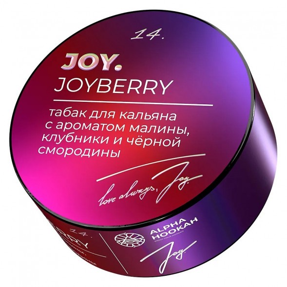 Табак Joy - Joyberry (Малина, Клубника и Чёрная Смородина, 25 грамм) купить в Барнауле
