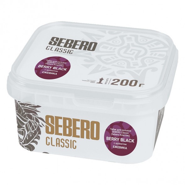 Табак Sebero - Berry Black (Ежевика, 200 грамм) купить в Барнауле