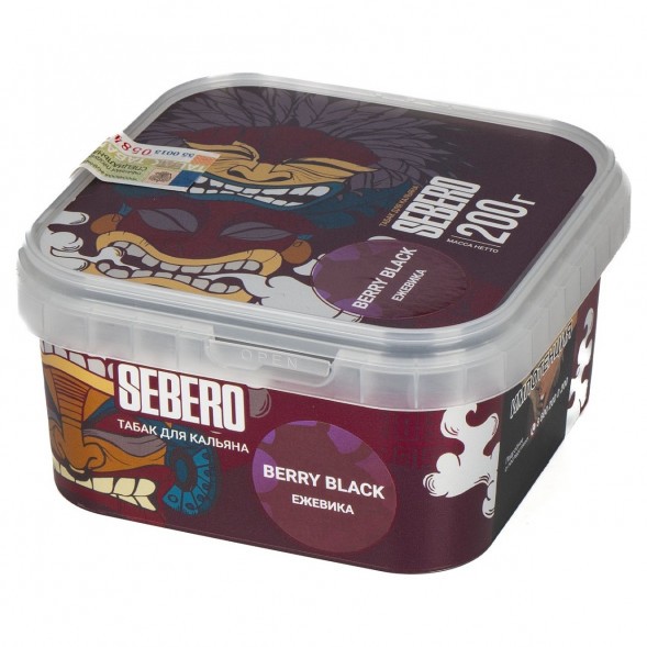 Табак Sebero - Berry Black (Ежевика, 200 грамм) купить в Барнауле