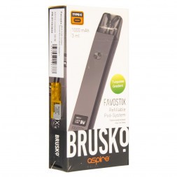 Электронная сигарета Brusko - Favostix (Бирюзовый Градиент)