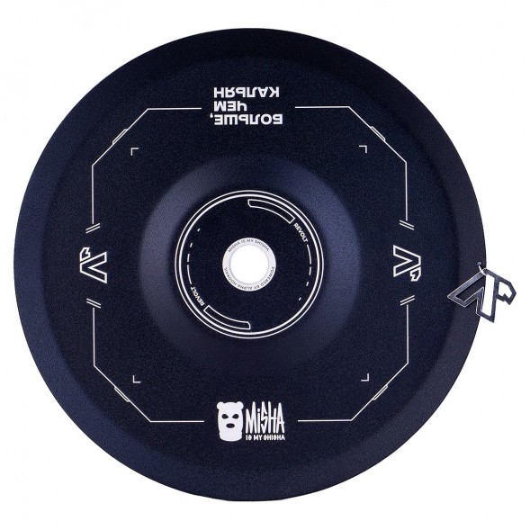 Кальян MISHA Rebel - Revolt Hero БЧК (Чёрный Белый, Без Колбы) купить в Барнауле