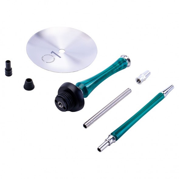 Кальян UNION - Sleek Акрил (Бирюзовый, Без Колбы) купить в Барнауле