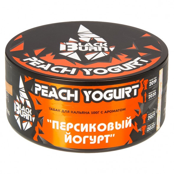 Табак BlackBurn - Peach Yogurt (Персиковый Йогурт, 100 грамм) купить в Барнауле