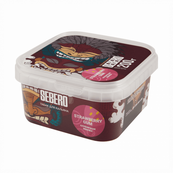 Табак Sebero - Strawberry Gum (Клубничная Жвачка, 200 грамм) купить в Барнауле