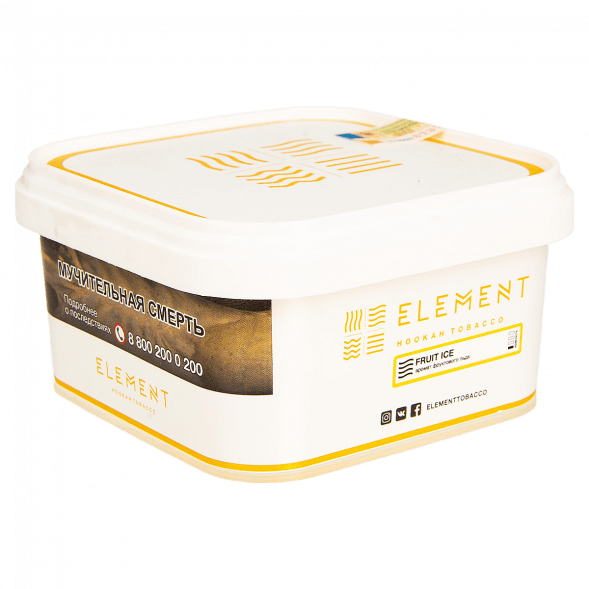 Табак Element Воздух - Fruit Ice NEW (Фруктовый Лёд, 200 грамм) купить в Барнауле