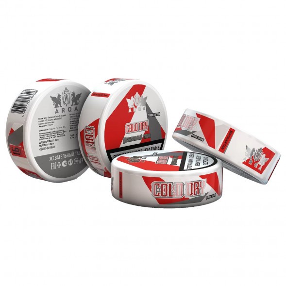 Табак жевательный ARQ Tobacco - Cold Dry (16 грамм) купить в Барнауле