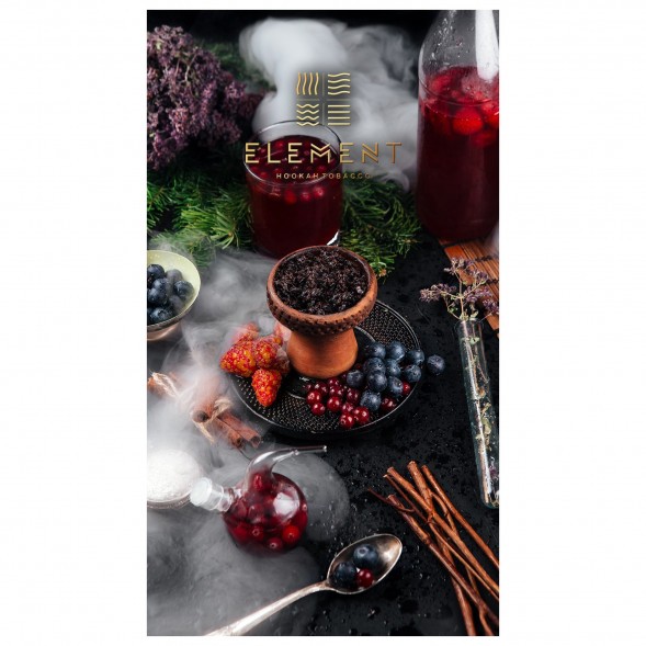 Табак Element Вода - Wildberry Mors (Ягодный морс, 100 грамм) купить в Барнауле