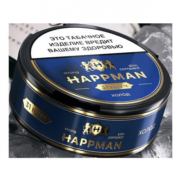 Табак жевательный HAPPMAN - Холод купить в Барнауле