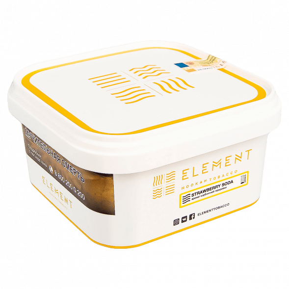 Табак Element Воздух - Strawberry Soda (Клубничная Газировка, 200 грамм) купить в Барнауле