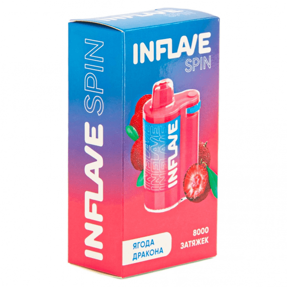 INFLAVE SPIN - Ягода Дракона (8000 затяжек) купить в Барнауле