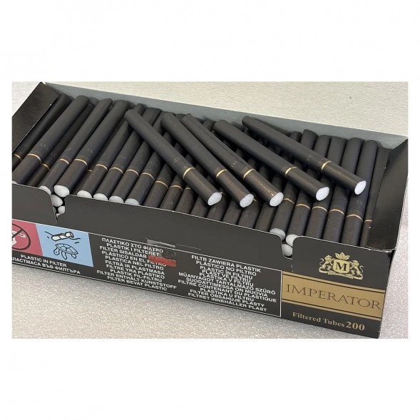 Гильзы сигаретные Imperator - Black (84х20 мм, 200 шт.) купить в Барнауле