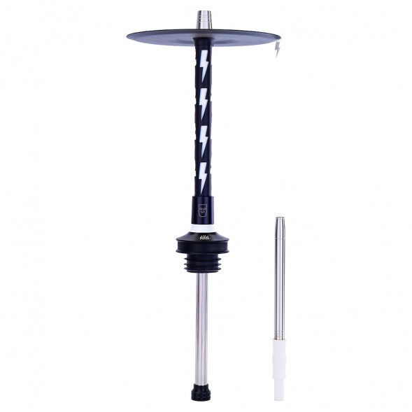 Кальян MISHA Rebel - Revolt Hero Flash (Чёрный Белый, Без Колбы) купить в Барнауле