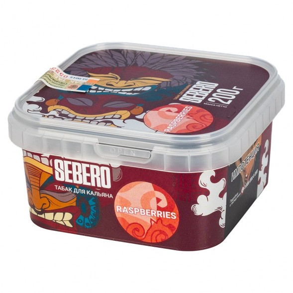 Табак Sebero - Raspberries (Малина, 200 грамм) купить в Барнауле