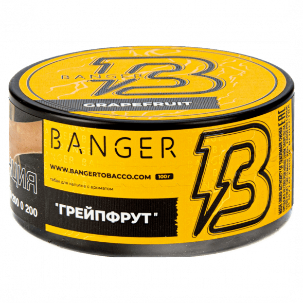 Табак Banger - Grapefruit (Грейпфрут, 100 грамм) купить в Барнауле