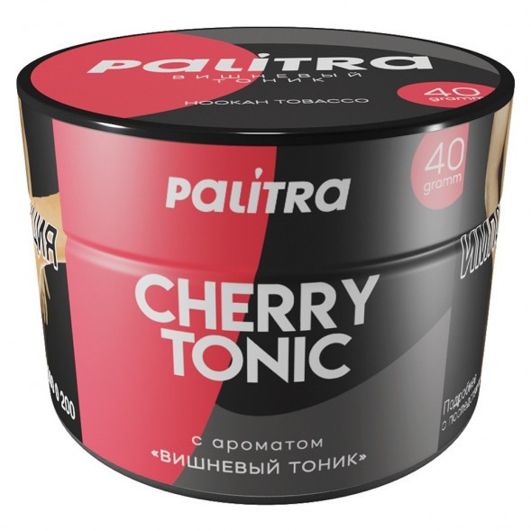Табак Palitra - Cherry Tonic (Вишнёвый Тоник, 40 грамм) купить в Барнауле