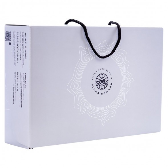 Кальян Alpha Hookah - ORO Light Black (без колбы) купить в Барнауле