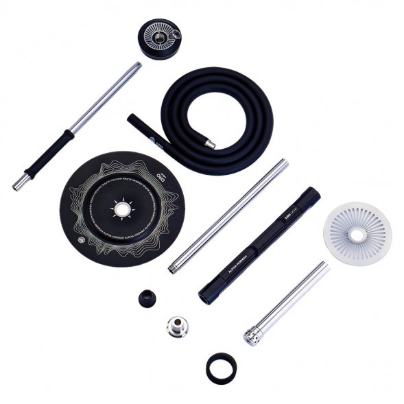 Кальян Alpha Hookah - ORO Light Black (без колбы) купить в Барнауле